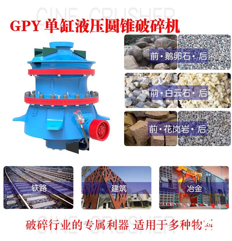洛陽大華圓錐破碎機(jī)安全裝置及性能分析
