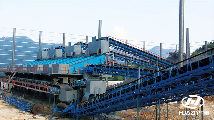 兩項時產千噸的砂石骨料項目在大力建設中